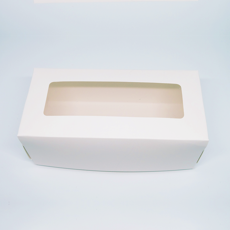 Loaf/Fruit Cake Box 7-3/8" x 3-1/2" x 2-3/4" (with window)