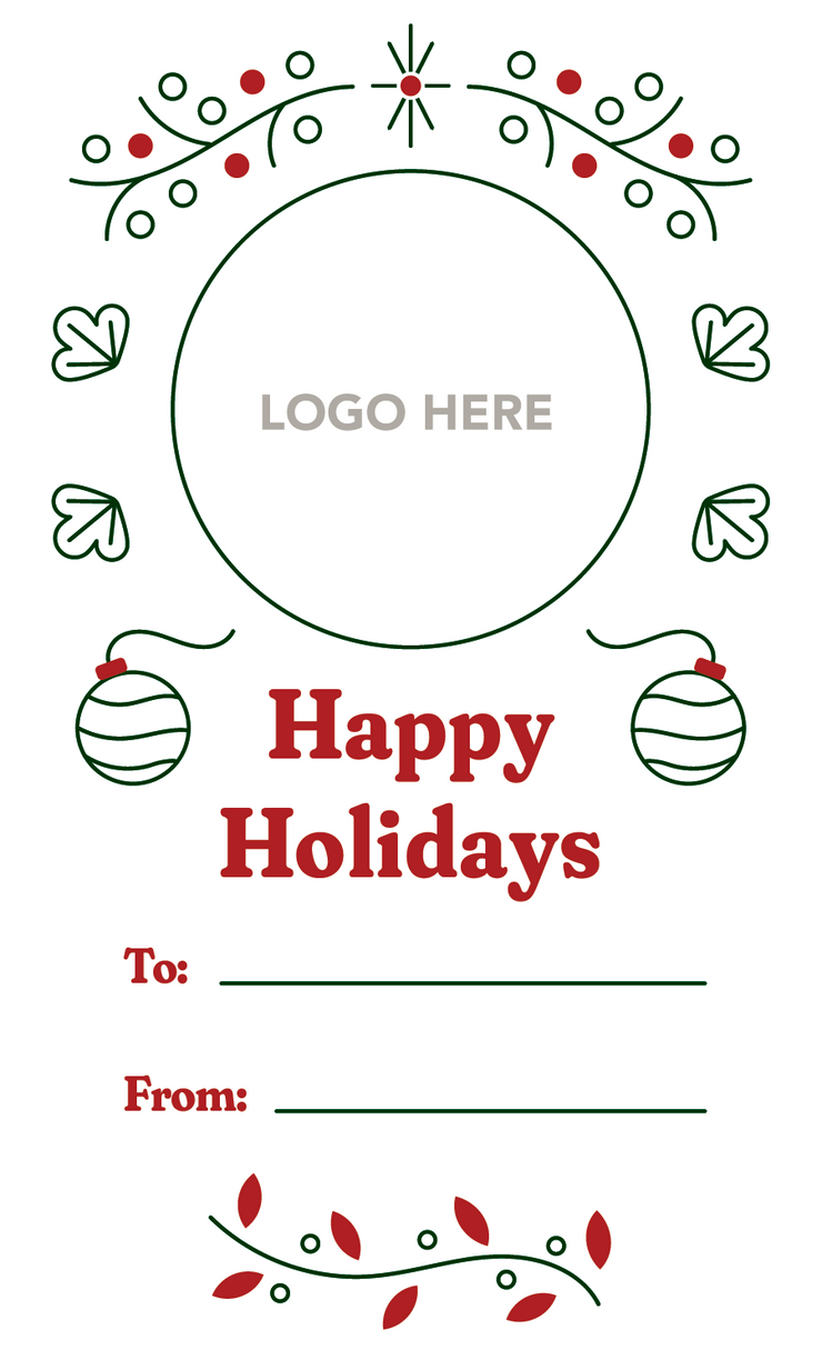 Customized Christmas 2021 Labels (50/pack)