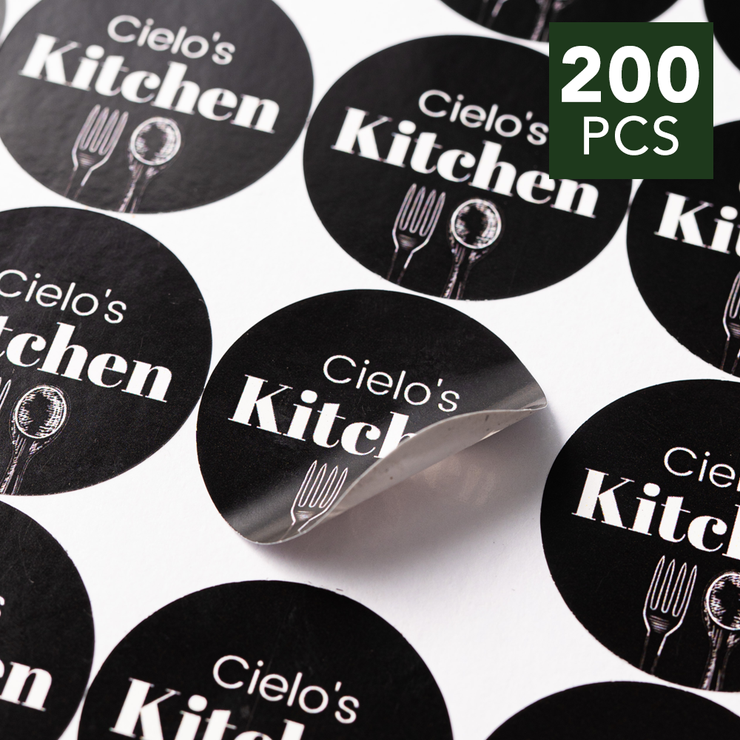 2" Matte Vinyl Labels